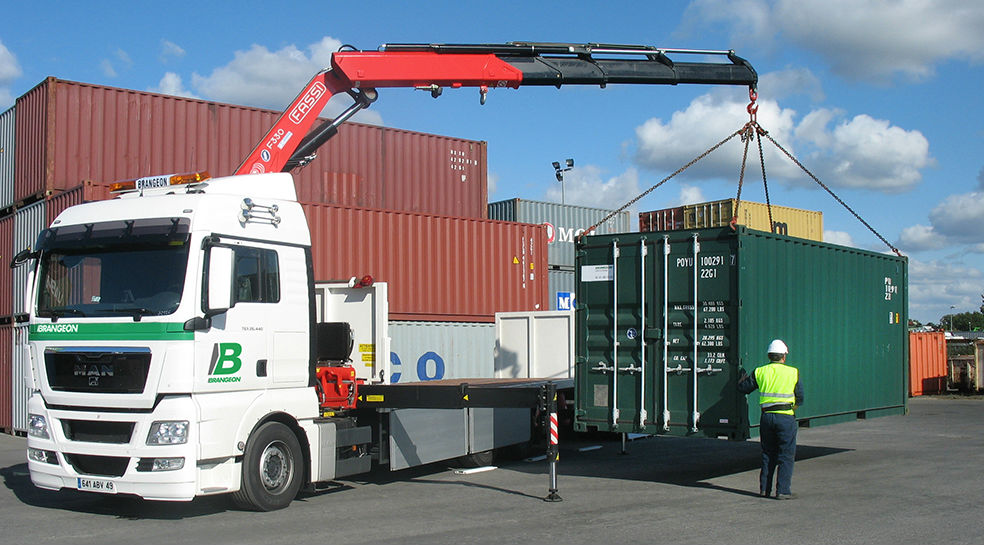 Accueil camion grue 30t